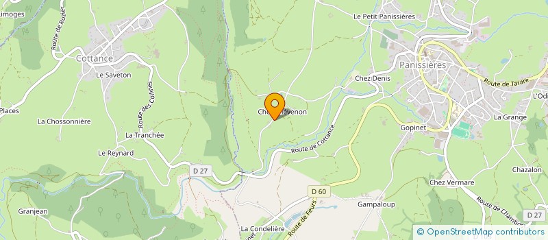 localisation de l'entreprise MADAME ELEONORE EPINAT  CIVENS