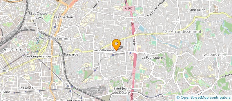 localisation de l'entreprise MADAME ELEONORE FEDOROFF à MARSEILLE