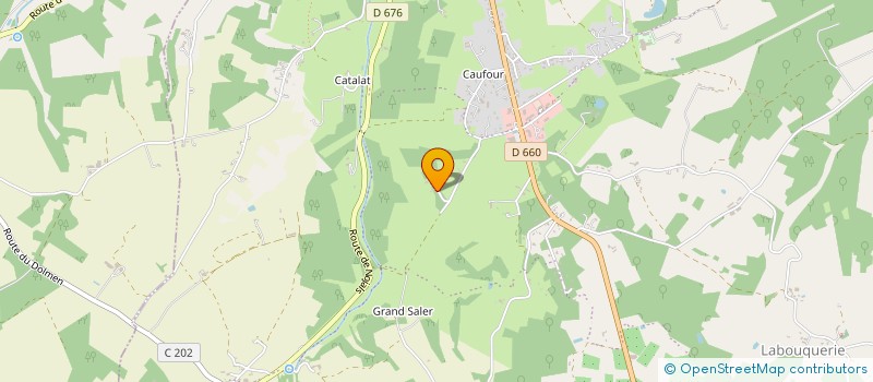 localisation de l'entreprise MADAME ELEONORE FLAN  BEAUMONTOIS EN PERIGORD