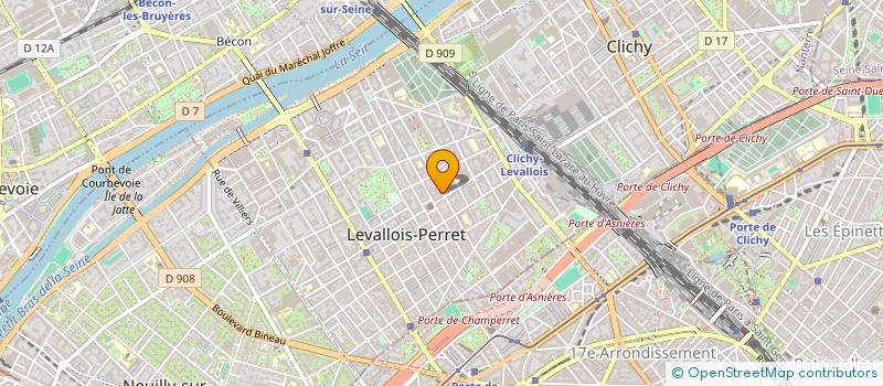 localisation de l'entreprise MADAME ELEONORE FOLCH à LEVALLOIS-PERRET