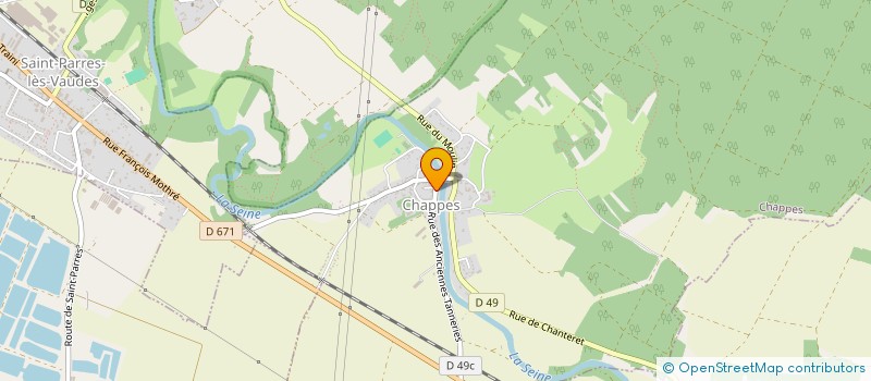 localisation de l'entreprise MADAME ELEONORE FOURCAUT  CHAPPES