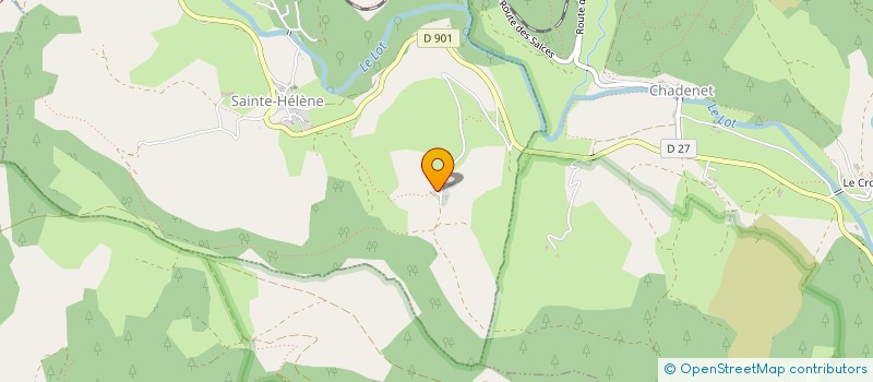 localisation de l'entreprise MADAME ELEONORE FRES  SAINTE-HELENE