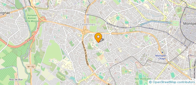 localisation de l'entreprise MADAME ELEONORE GARCIA à MONTPELLIER
