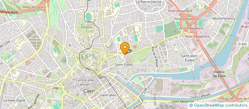 localisation de l'entreprise MADAME ELEONORE GIRARDIN à CAEN