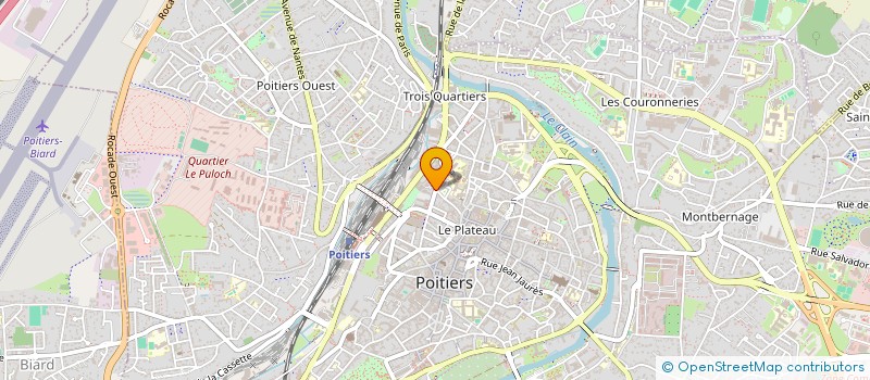 localisation de l'entreprise MADAME ELEONORE GIRAULT  POITIERS