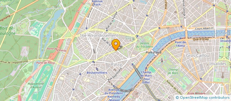 localisation de l'entreprise MADAME ELEONORE HAKIM  PARIS