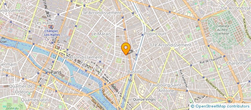 localisation de l'entreprise MADAME ELEONORE HERVE  PARIS