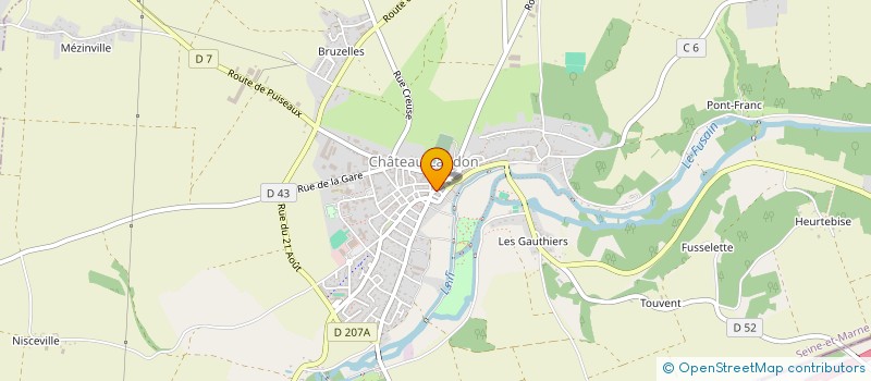 localisation de l'entreprise MADAME ELEONORE JASSELIN  CHATEAU-LANDON