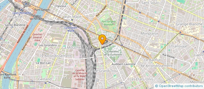 localisation de l'entreprise MADAME ELEONORE JASSENY à LYON