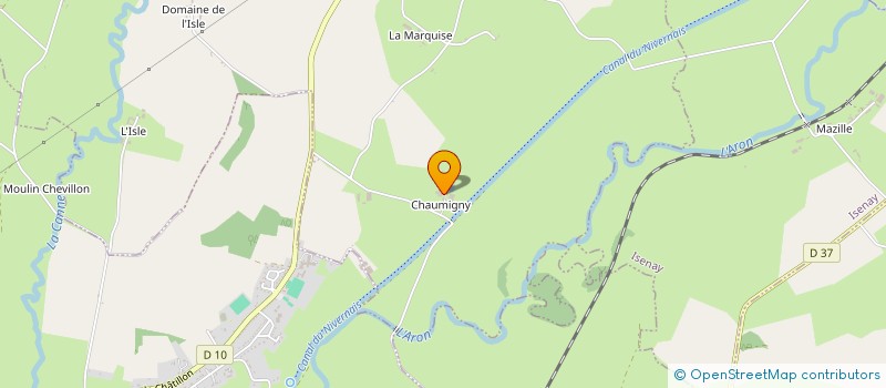 localisation de l'entreprise MADAME ELEONORE JOUANISSON  SAINT-GRATIEN-SAVIGNY