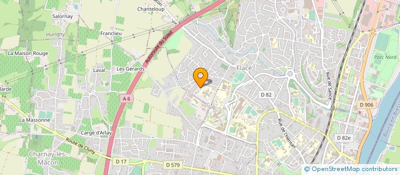 localisation de l'entreprise MADAME ELEONORE JOUFFROY à MACON