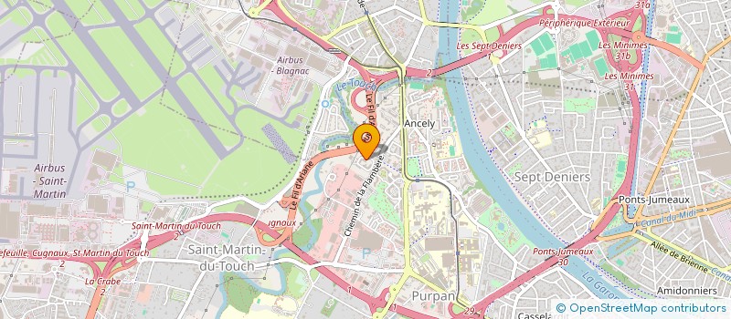 localisation de l'entreprise MADAME ELEONORE KAMDEM MIENTCHOP à TOULOUSE