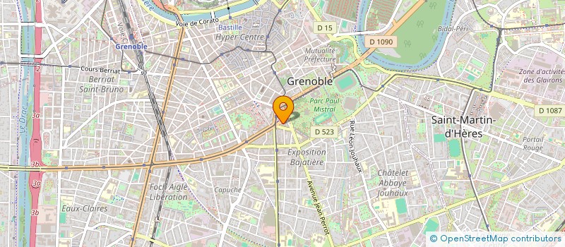 localisation de l'entreprise MADAME ELEONORE KNOSP  GRENOBLE