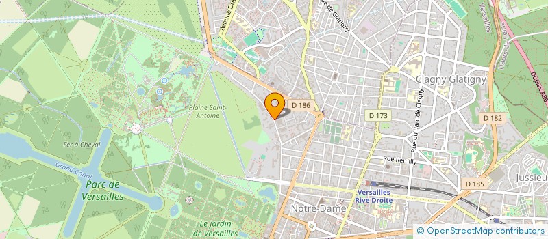 localisation de l'entreprise MADAME ELEONORE LE CESNE à VERSAILLES