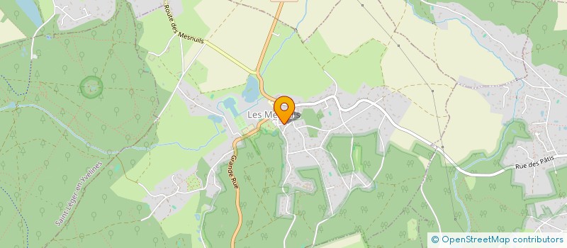 localisation de l'entreprise MADAME ELEONORE LEGRAND  LES MESNULS