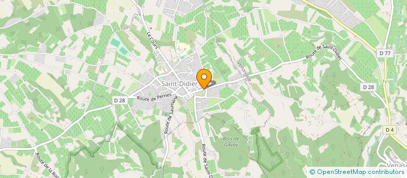 localisation de l'entreprise MADAME ELEONORE LLACER à SAINT-DIDIER