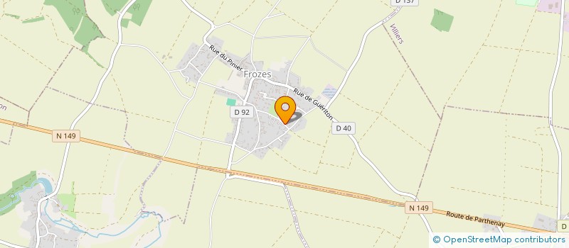 localisation de l'entreprise MADAME ELEONORE LOUIS  FROZES