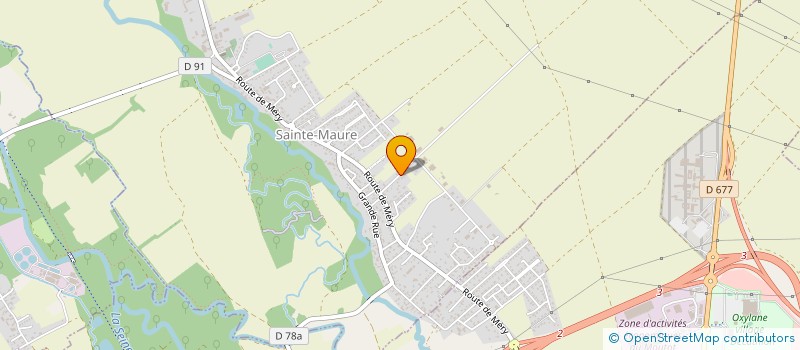 localisation de l'entreprise MADAME ELEONORE MALTHET-FLEURON  SAINTE-MAURE