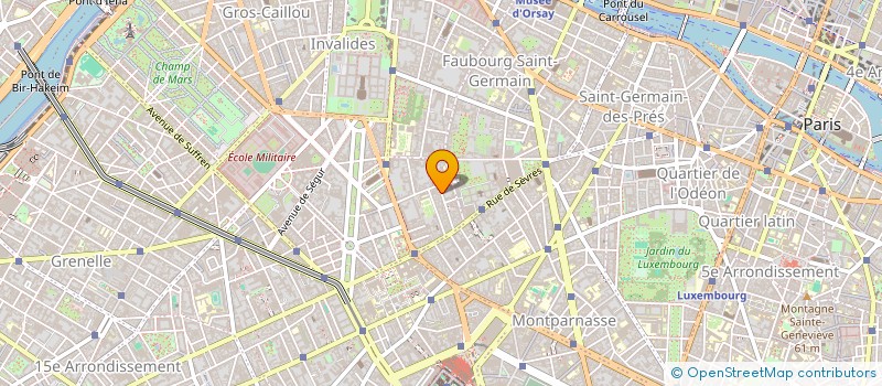 localisation de l'entreprise MADAME ELEONORE MARCILHAC  PARIS