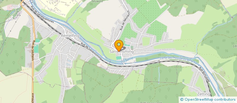 localisation de l'entreprise MADAME ELEONORE MARGIOTTA  SARREINSMING