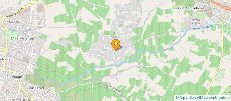 localisation de l'entreprise MADAME ELEONORE MARICHAL  PERPIGNAN