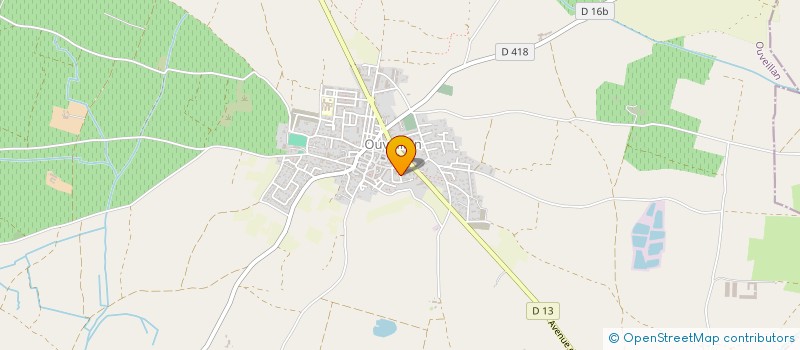 localisation de l'entreprise MADAME ELEONORE NUNEZ  OUVEILLAN