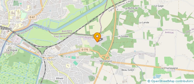 localisation de l'entreprise MADAME ELEONORE OREAL  SAINT-NICOLAS-DE-REDON