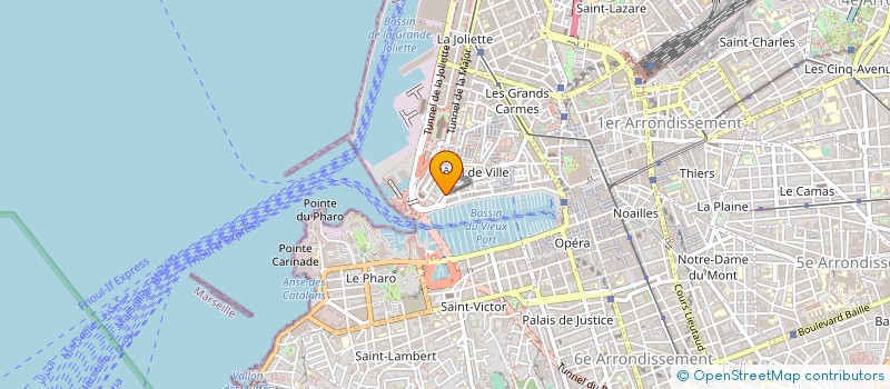 localisation de l'entreprise MADAME ELEONORE OSSETTI à MARSEILLE