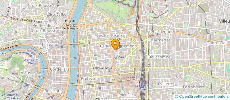 localisation de l'entreprise MADAME ELEONORE PAKLOGLOU  LYON