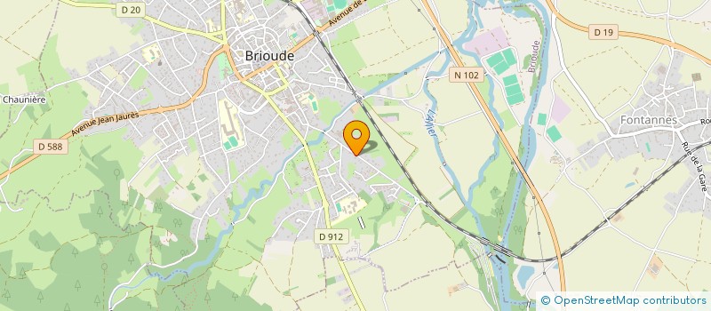 localisation de l'entreprise MADAME ELEONORE PASCAL  VIEILLE-BRIOUDE