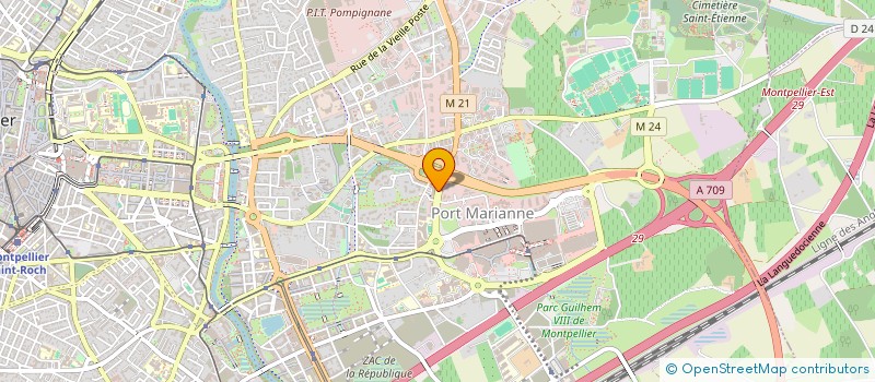 localisation de l'entreprise MADAME ELEONORE PIQUET à MONTPELLIER