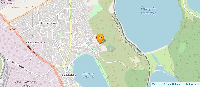 localisation de l'entreprise MADAME ELEONORE PLUSQUELLEC à FOS-SUR-MER