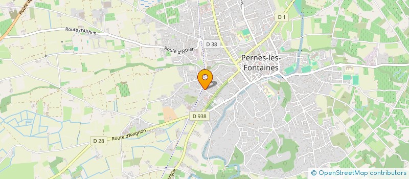 localisation de l'entreprise MADAME ELEONORE REDON  PERNES-LES-FONTAINES