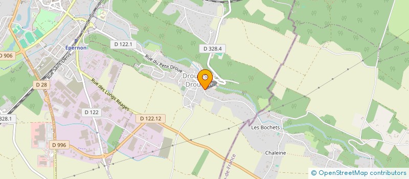 localisation de l'entreprise MADAME ELEONORE RIGAUDIERE à DROUE-SUR-DROUETTE