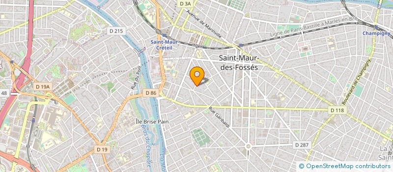 localisation de l'entreprise MADAME ELEONORE SABATIER à SAINT-MAUR-DES-FOSSES