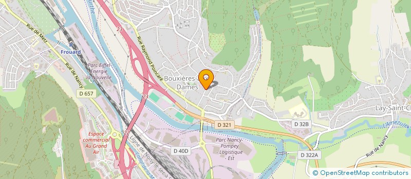 localisation de l'entreprise MADAME ELEONORE SAILLARD  BOUXIERES-AUX-DAMES