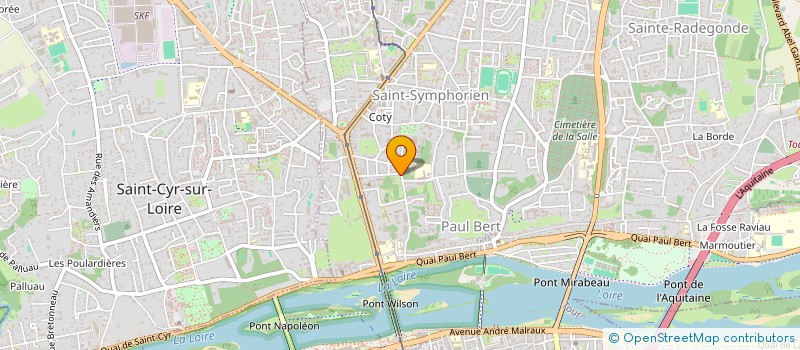 localisation de l'entreprise MADAME ELEONORE SEGUIN  TOURS