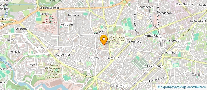 localisation de l'entreprise MADAME ELEONORE SEITE à BREST