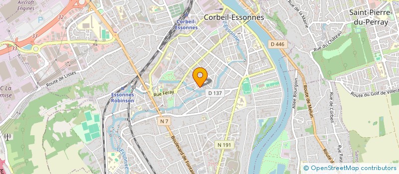 localisation de l'entreprise MADAME ELEONORE SICK à CORBEIL-ESSONNES