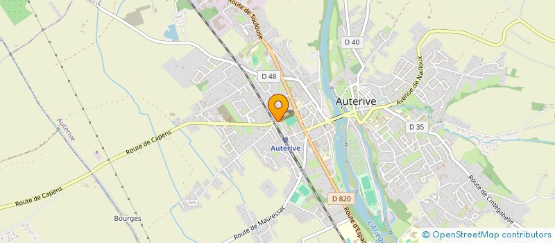 localisation de l'entreprise MADAME ELEONORE SIMON  AUTERIVE