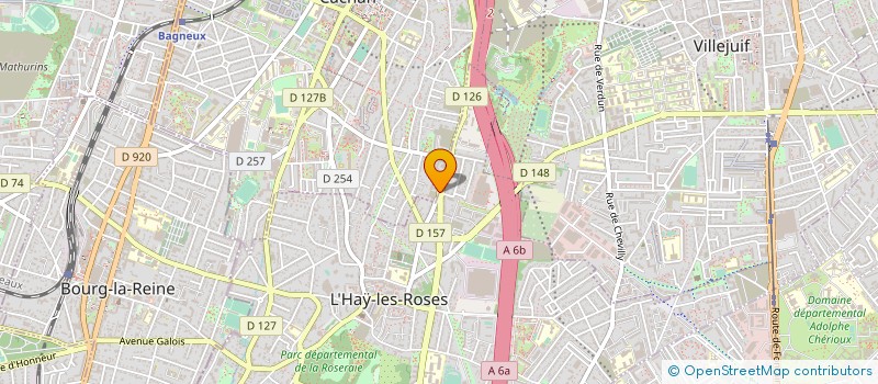 localisation de l'entreprise MADAME ELEONORE SOAREZ à CACHAN