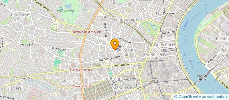 localisation de l'entreprise MADAME ELEONORE SUEUR  BORDEAUX