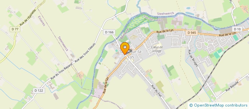 localisation de l'entreprise MADAME ELEONORE THERY  SAILLY-SUR-LA-LYS