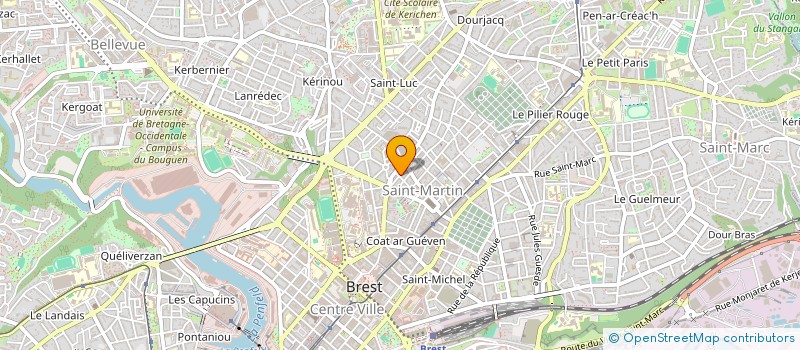 localisation de l'entreprise MADAME ELEONORE THOMAS-LACROIX à VANNES