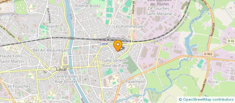 localisation de l'entreprise MADAME ELEONORE VAISSAIRE à LAVAL