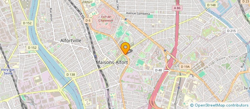 localisation de l'entreprise MADAME ELEONORE VALLIER à MAISONS-ALFORT
