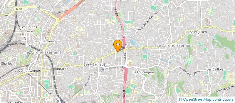 localisation de l'entreprise MADAME ELEONORE VITSE  MARSEILLE