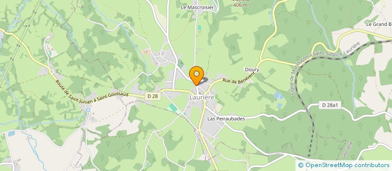 localisation de l'entreprise MADAME ELEORA PARAT  LAURIERE