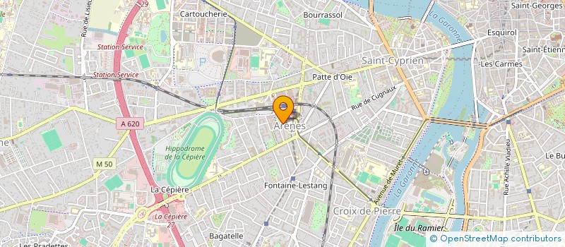 localisation de l'entreprise MADAME ELESHA CECIL  TOULOUSE