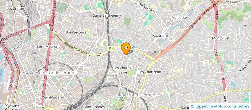 localisation de l'entreprise MADAME ELEUTHERE GEORGIOU à MARSEILLE
